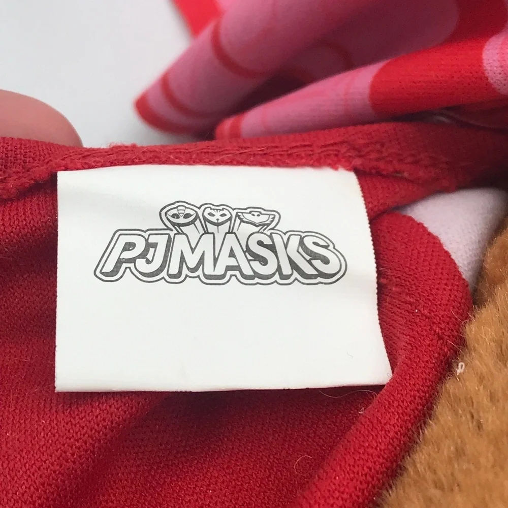 Build-A-Bear Workshop PJ Masks Owlette Bear Brown Red 17 IN Plush Stuffed Animal